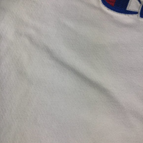 VTG Champion Reverse Weave Sweatshirt Women's Extra Extra Large White Crewneck - Picture 3 of 12